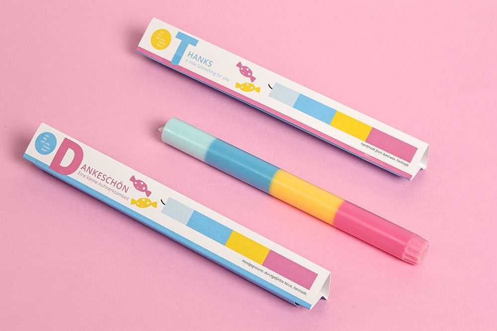 KERZE Dankeschön / Thanks