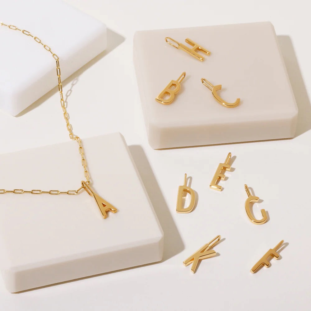 INITIAL ANHÄNGER A-Z Design Letters