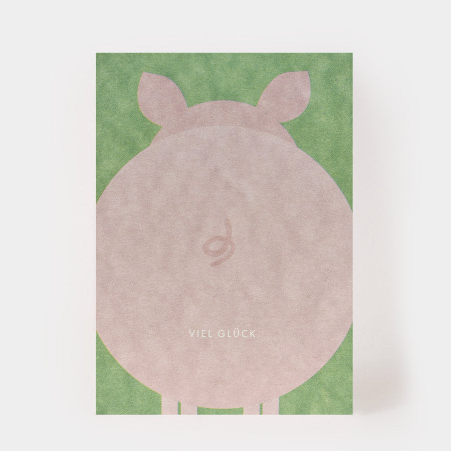 SCHWEINEPO Postkarte