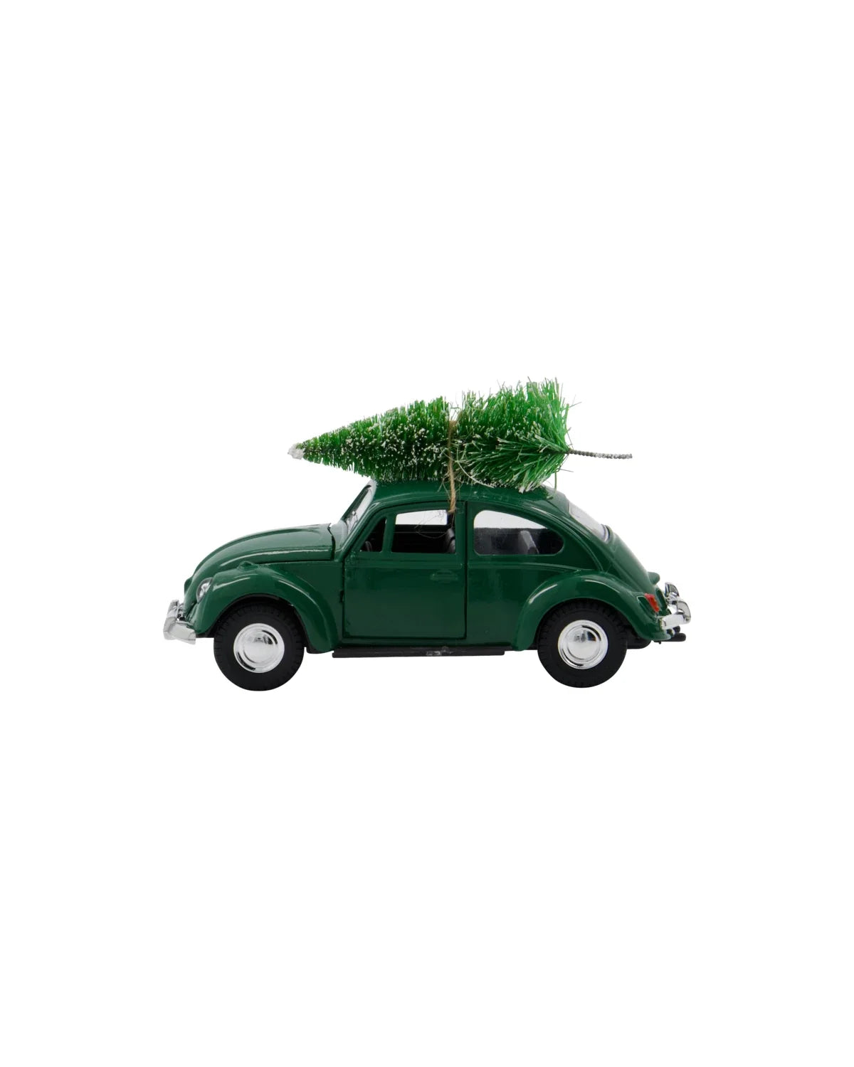 Weihnachtsauto mit Tannenbaum – Grün