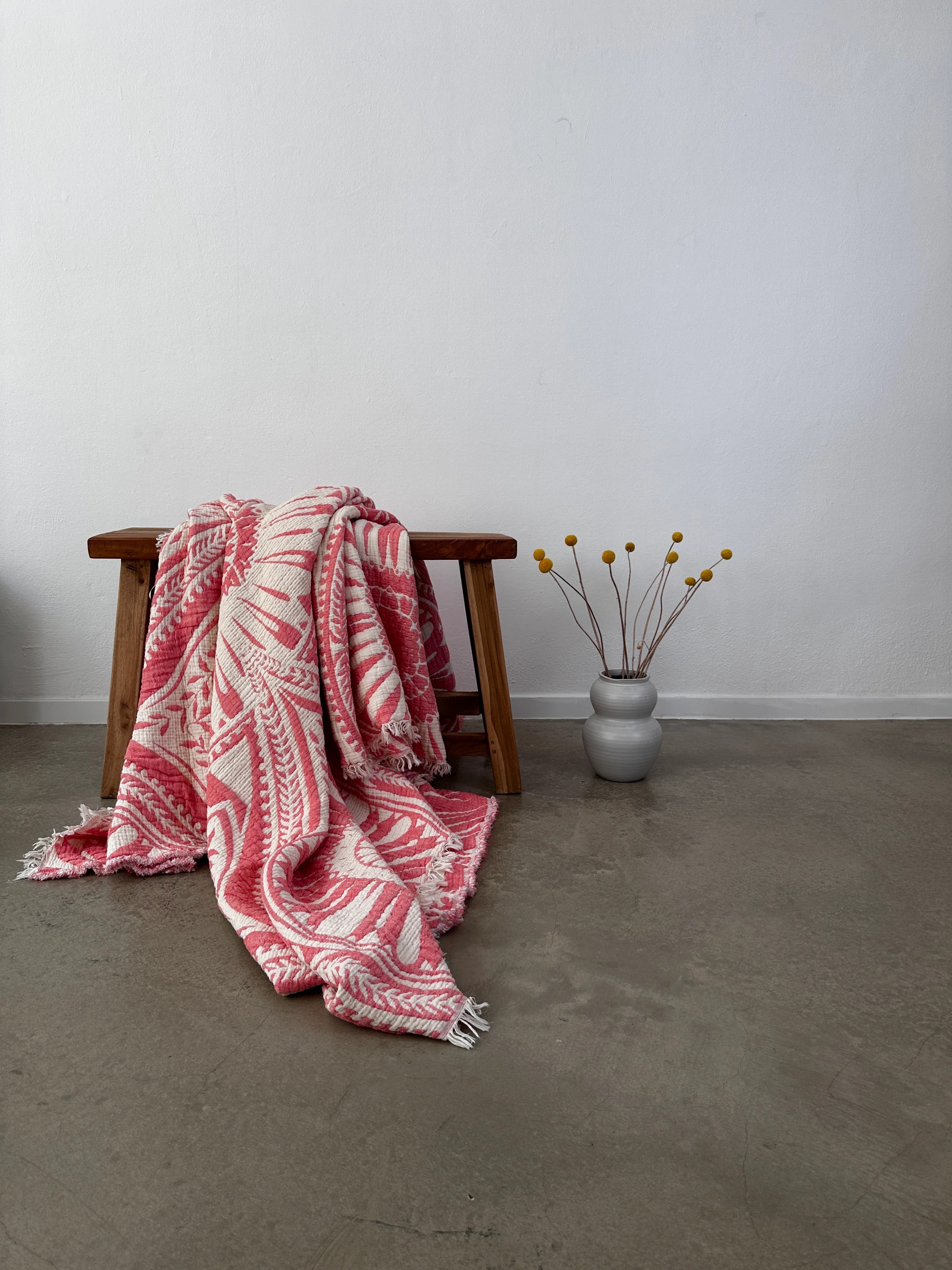 CALMA – Super weiche Musselin Decke
