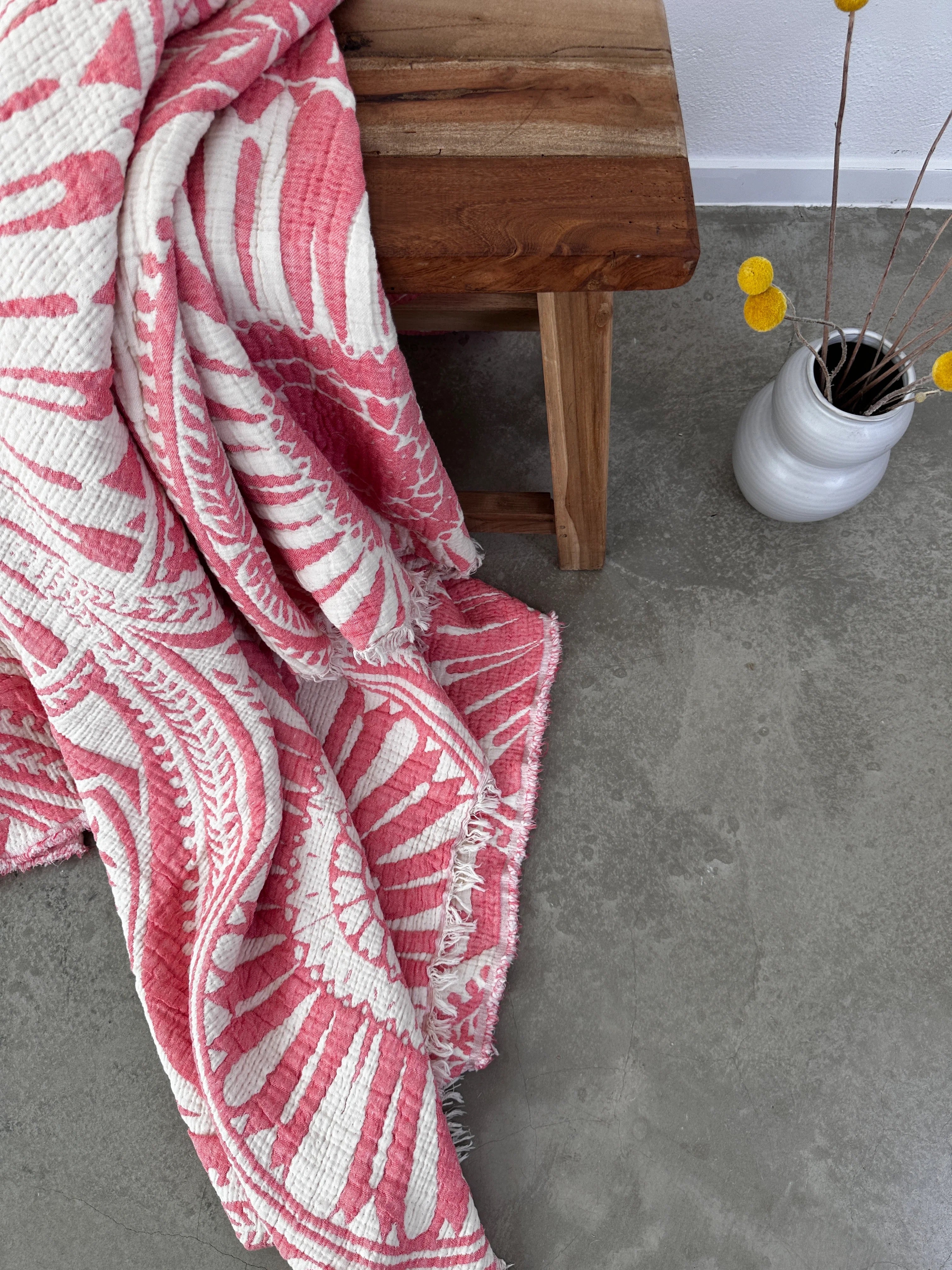 CALMA – Super weiche Musselin Decke