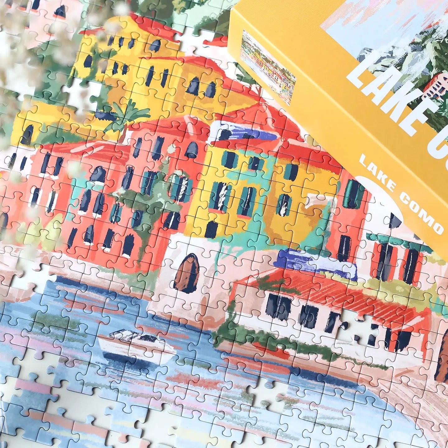 Puzzle Lake Como, 1000 Teile