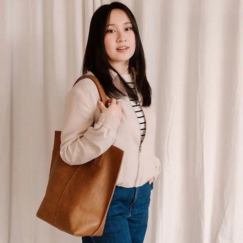 Tasche Schwing it in Cognac