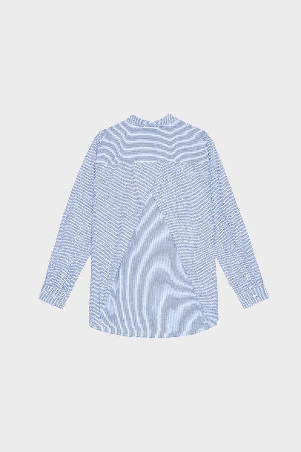 Oversize-Hemd "Scandi Stripes" aus Bio-Baumwolle