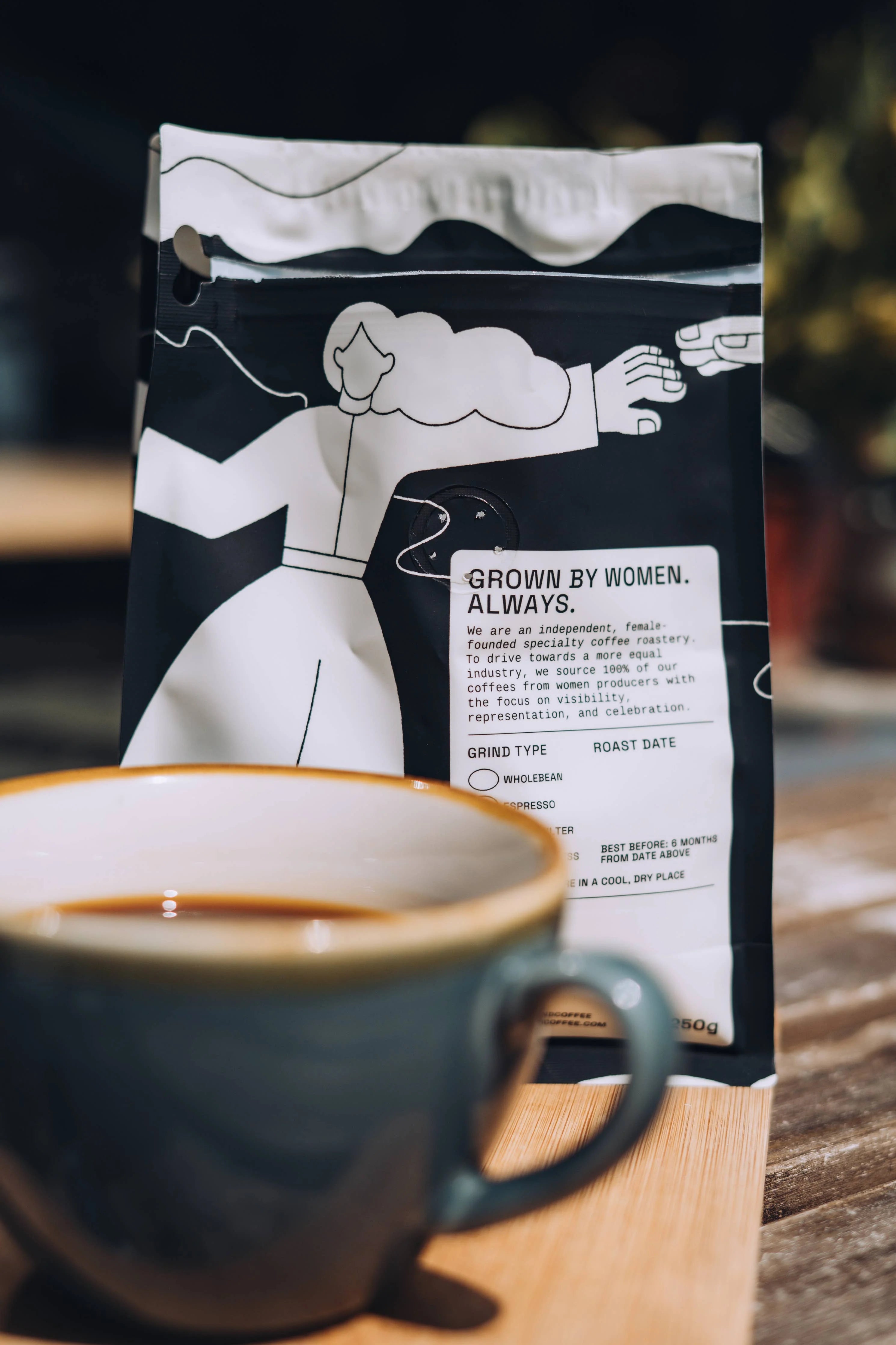 Cafè Femenino- Kaffee für Papierfilter 250g