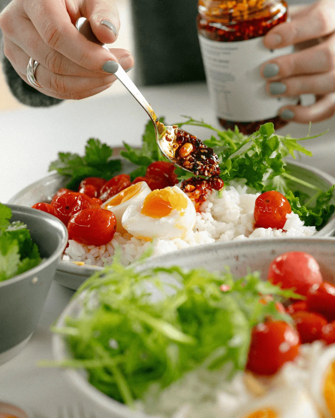 Peanut Rāyu Knuspriges Chiliöl mit Erdnüssen