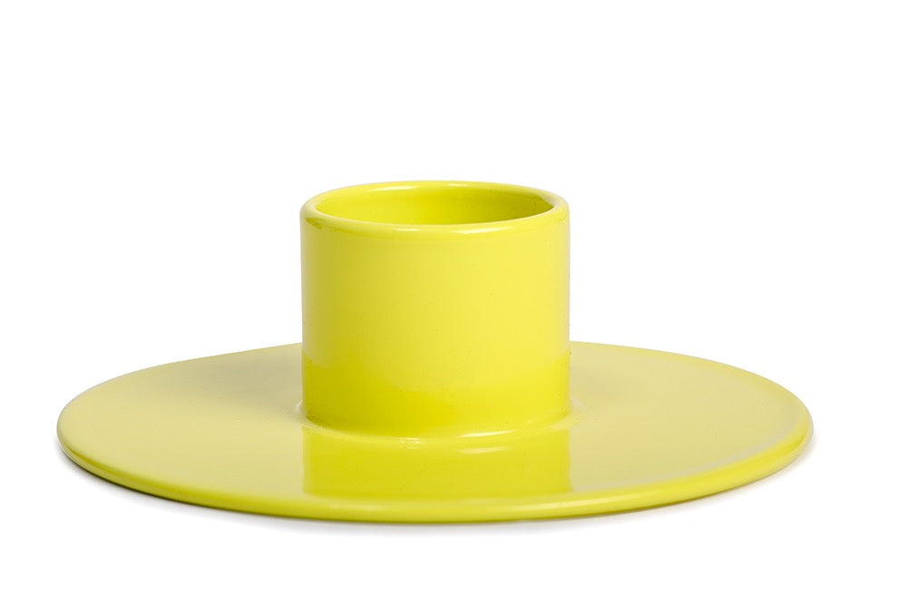 Kerzenhalter POP Schwefelgelb