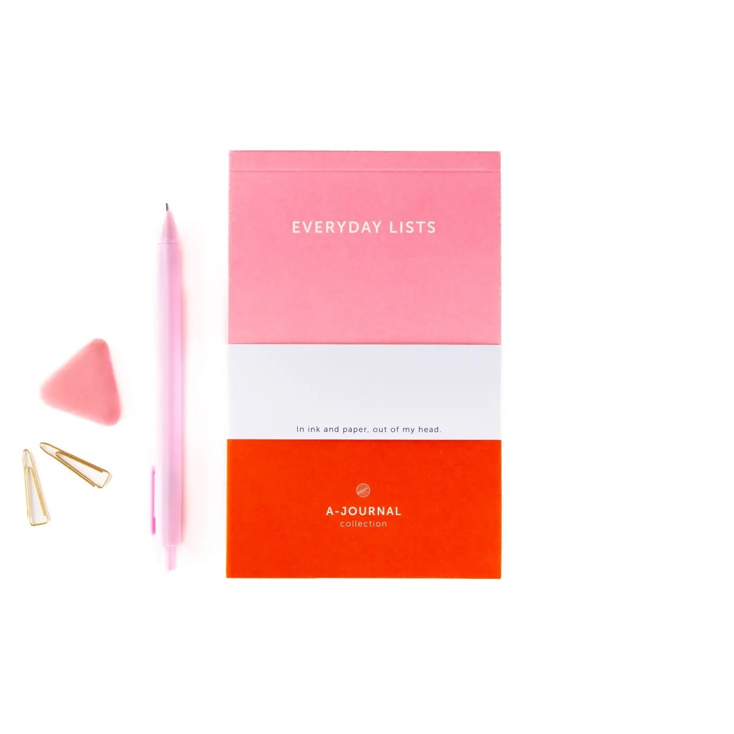 A-Journal Notizblock – Rosa Rot