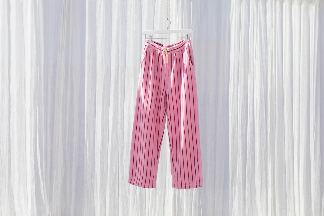Naram Pants "baby pink & ski patrol"