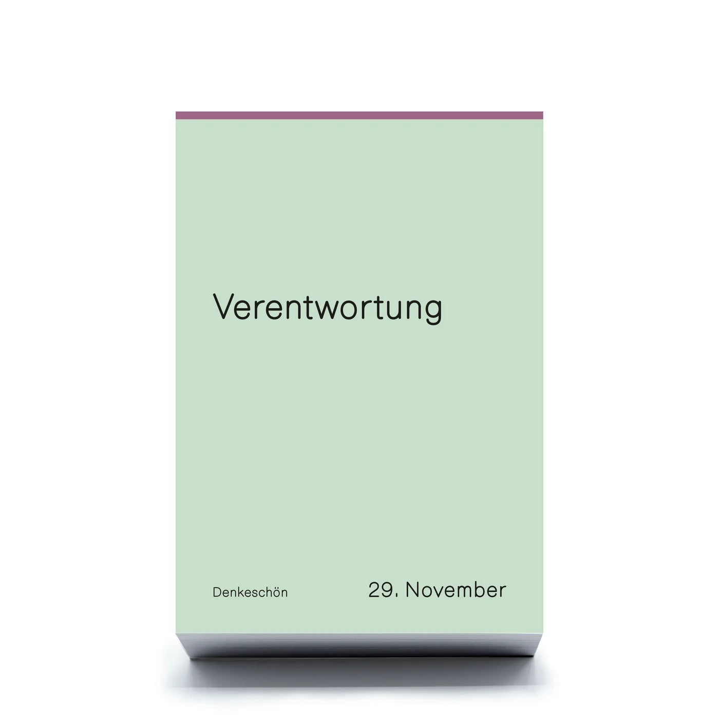 Denkeschön- Jeden Tag ein kreatives Wortspiel