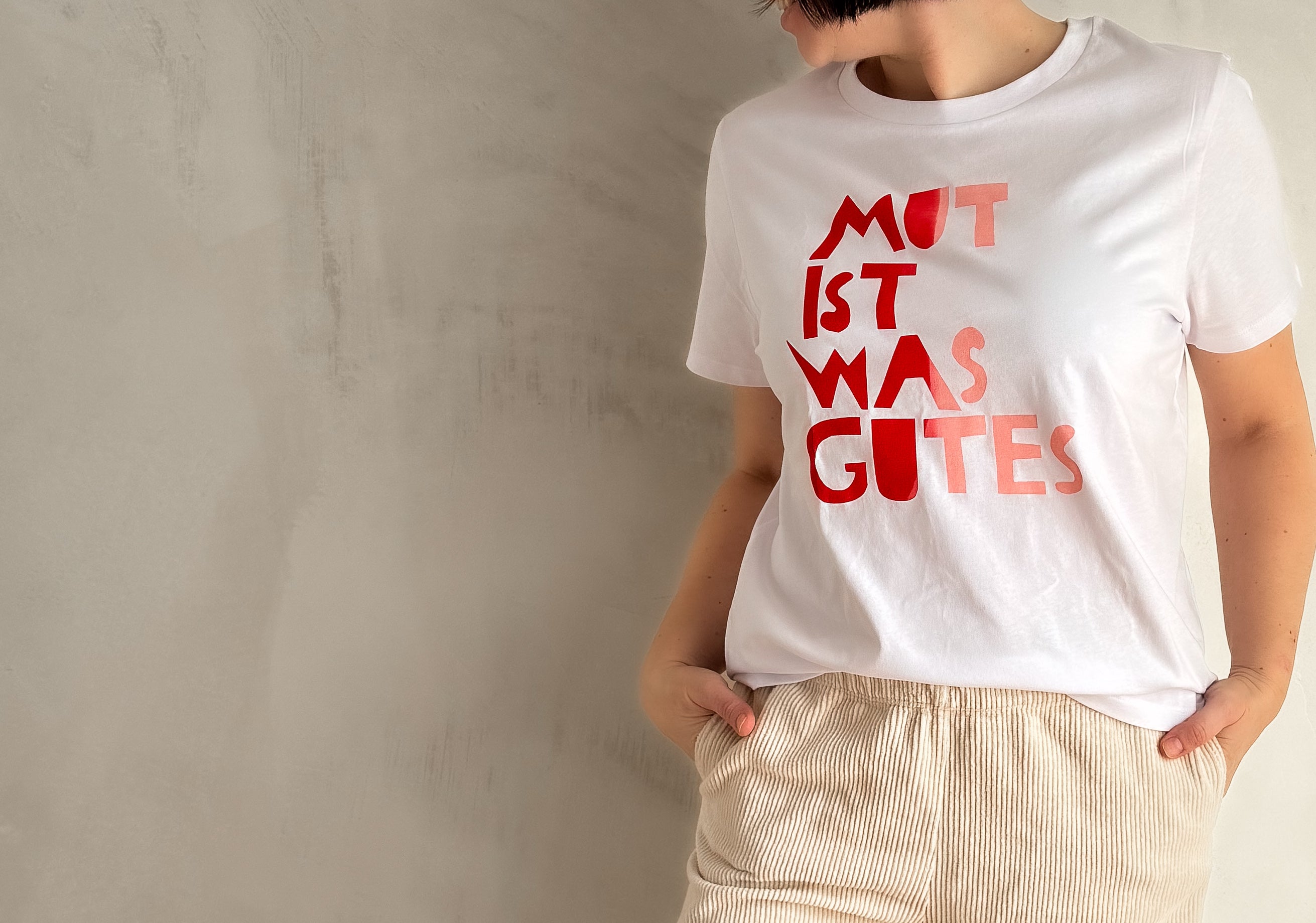 Unperfekt Perfekt Shirt "MUT IST WAS GUTES" Langarm