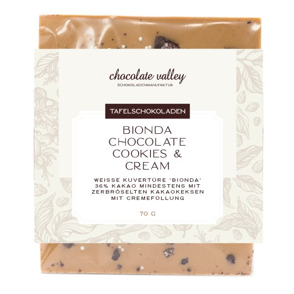 Bionda Kuvertüre Cookies & Cream