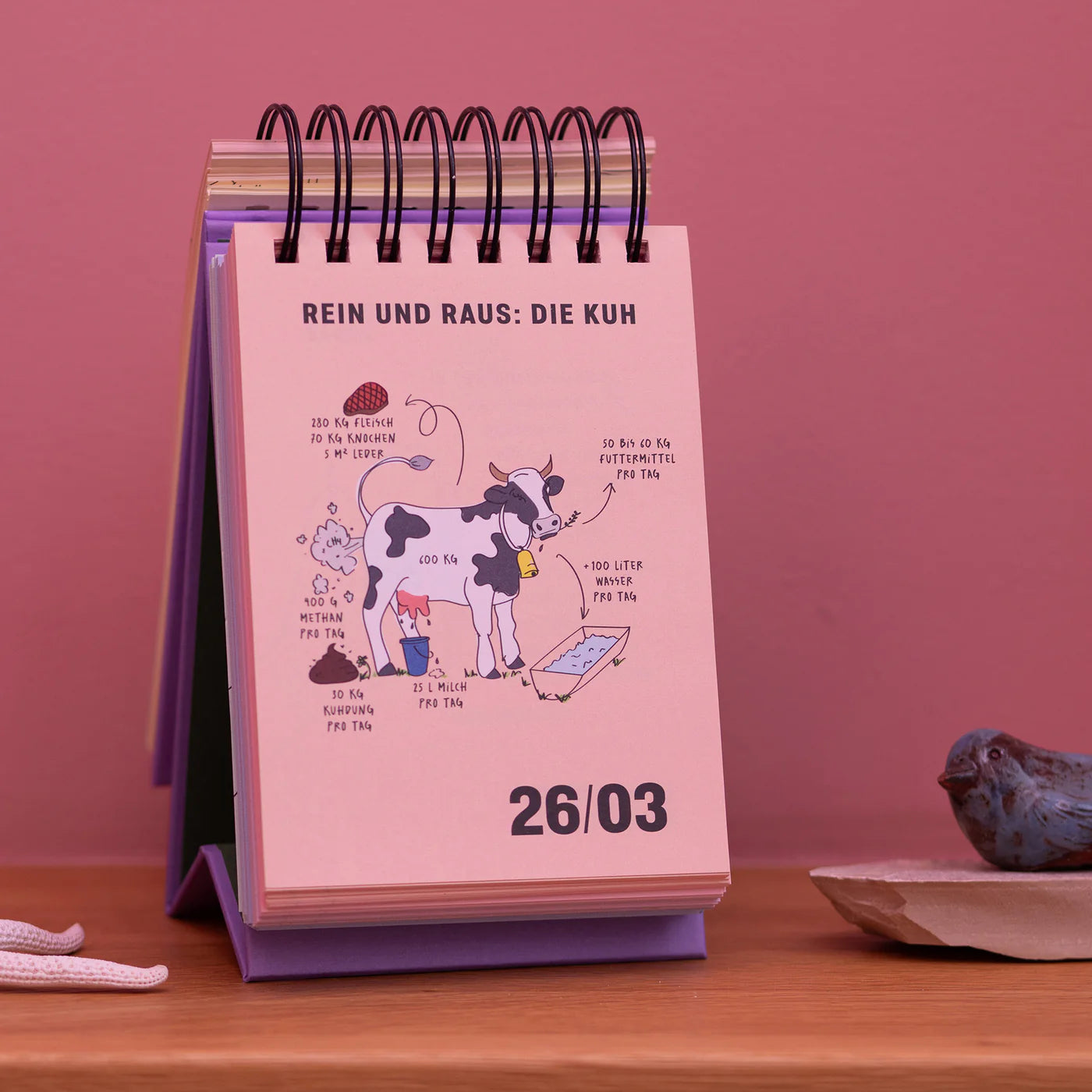 Der gute Kalender- Jahresunabhängiger Tischkalender
