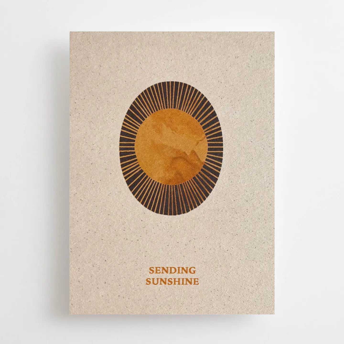 SENDING SUNSHINE - Postkarte
