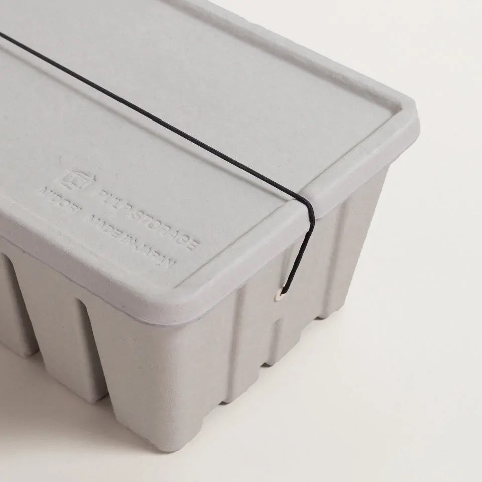 Aufbewahrung Pulp Tool Box aus Pappe Weiß