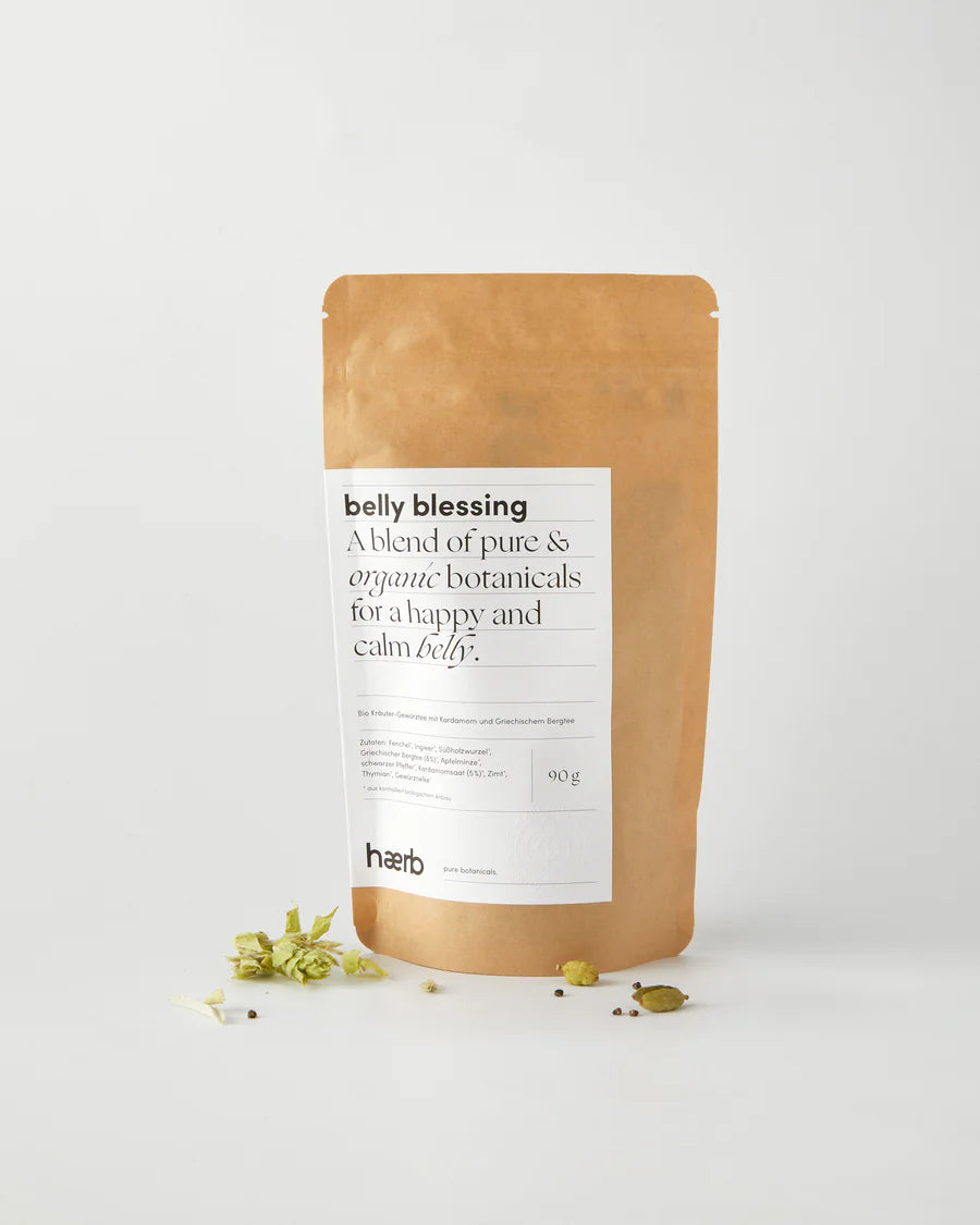 belly blessing // Kardamom und Griechischer Bergtee