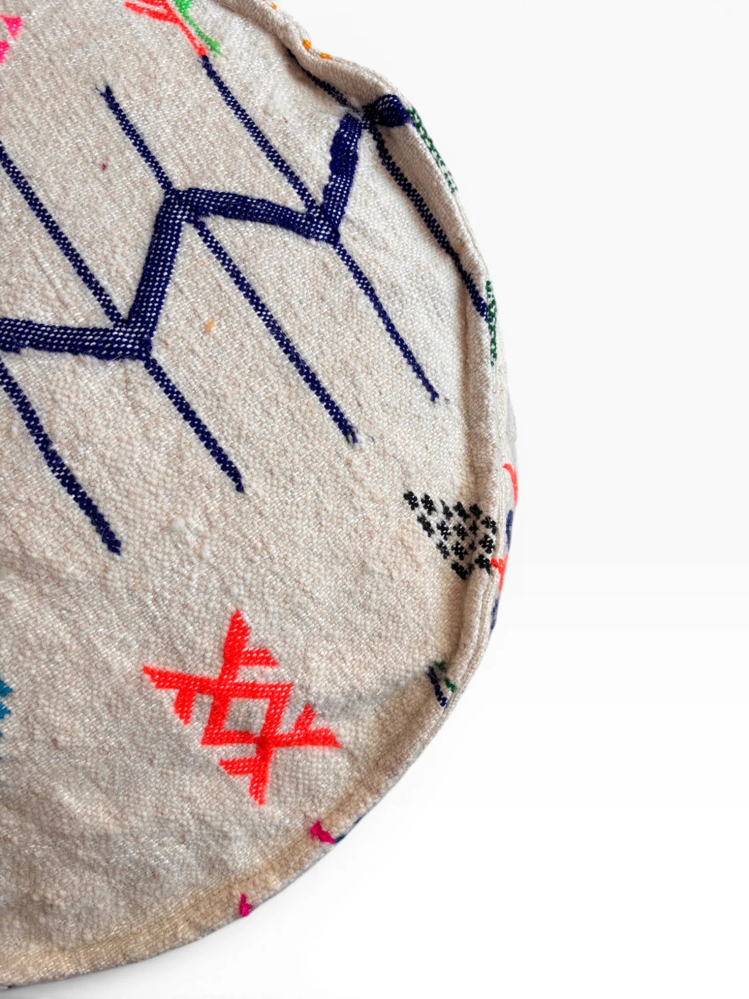 Bodenkissen - Colorful Line Round: Tula