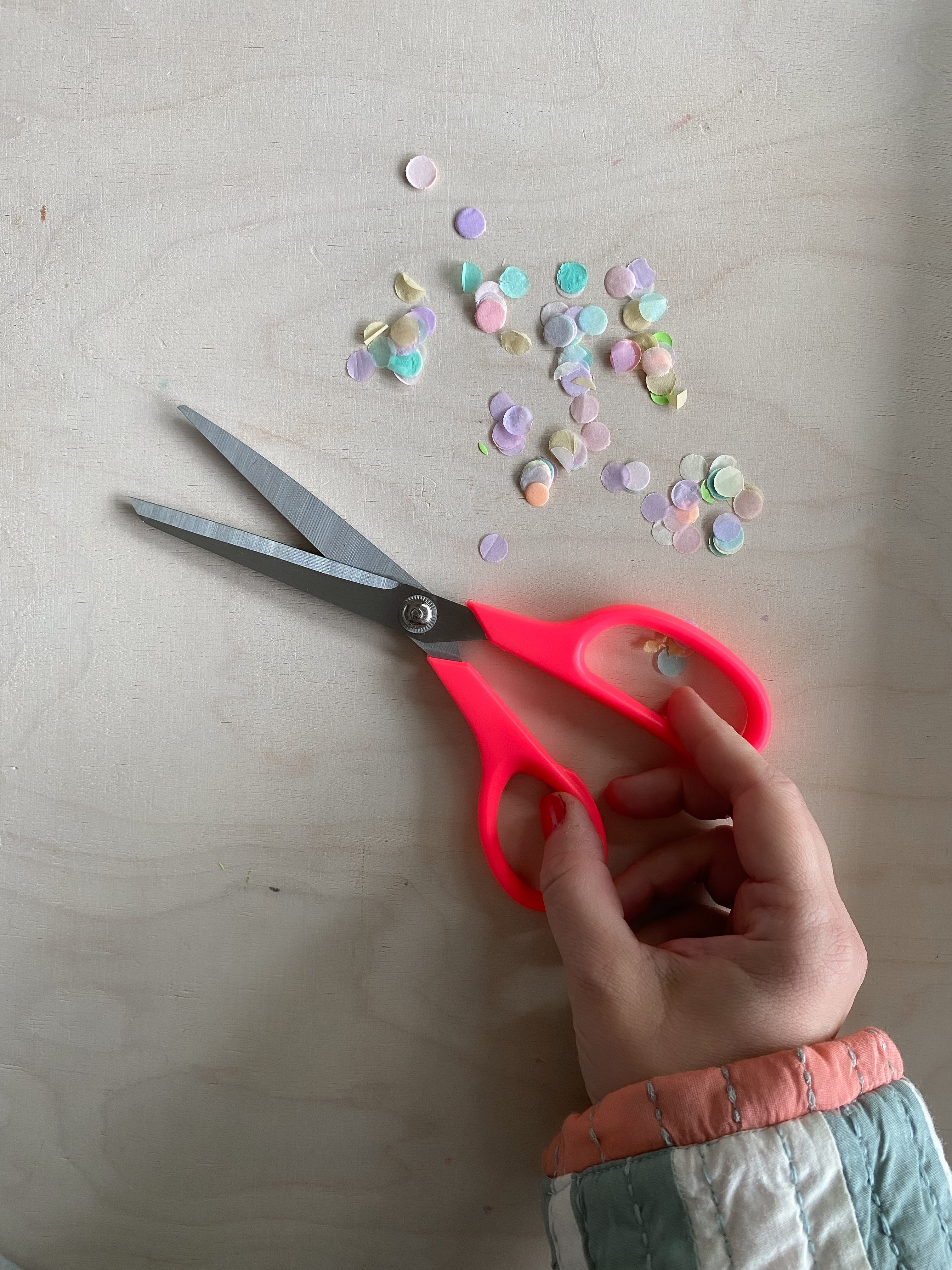 Universalschere Neon Pink