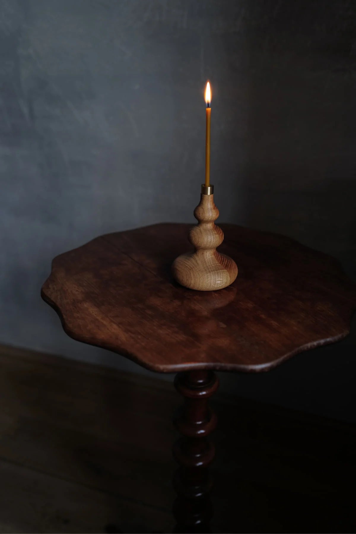 Baumkerzenhalter "Oak" Eiche geölt