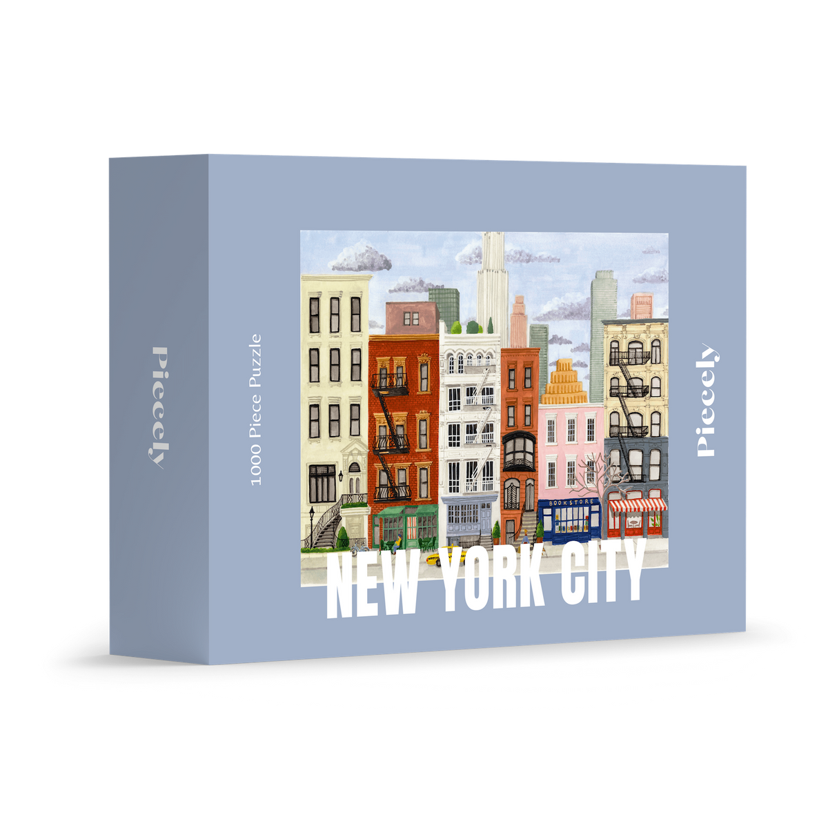 Puzzle New York City – 1000 Teile mit Poster