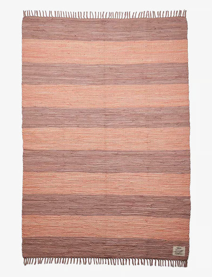 Handgewebter Chindi Teppich TROPICANA & ASH ROSE