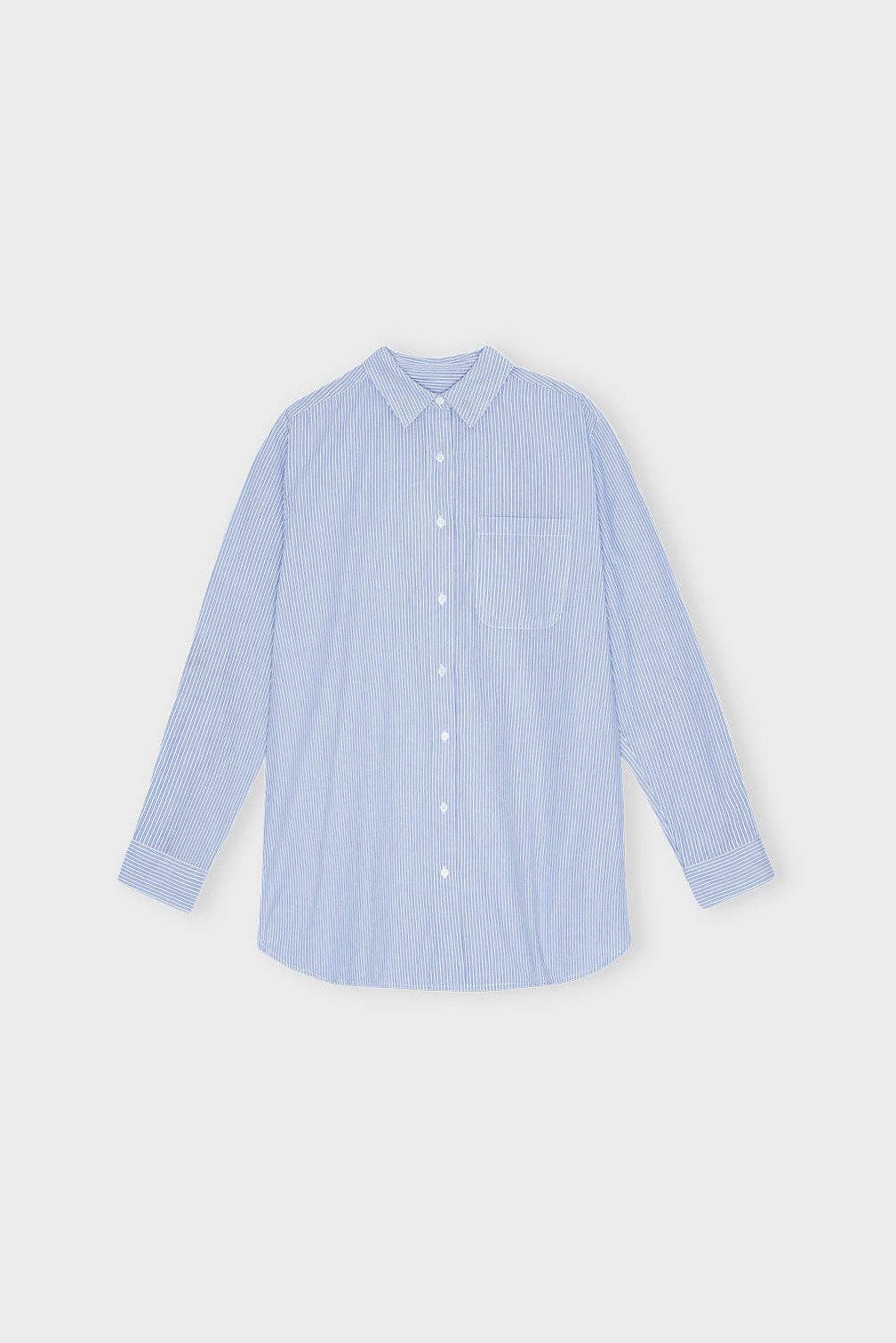 Oversize-Hemd "Scandi Stripes" aus Bio-Baumwolle