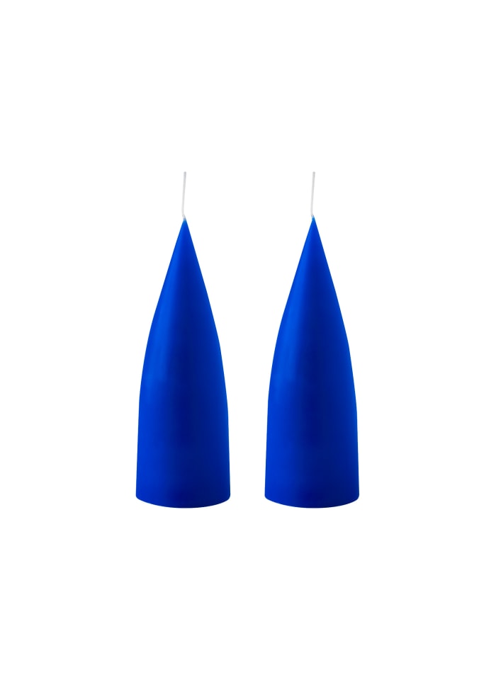 Kerze"Cobolt Blue" 6,5/20cm