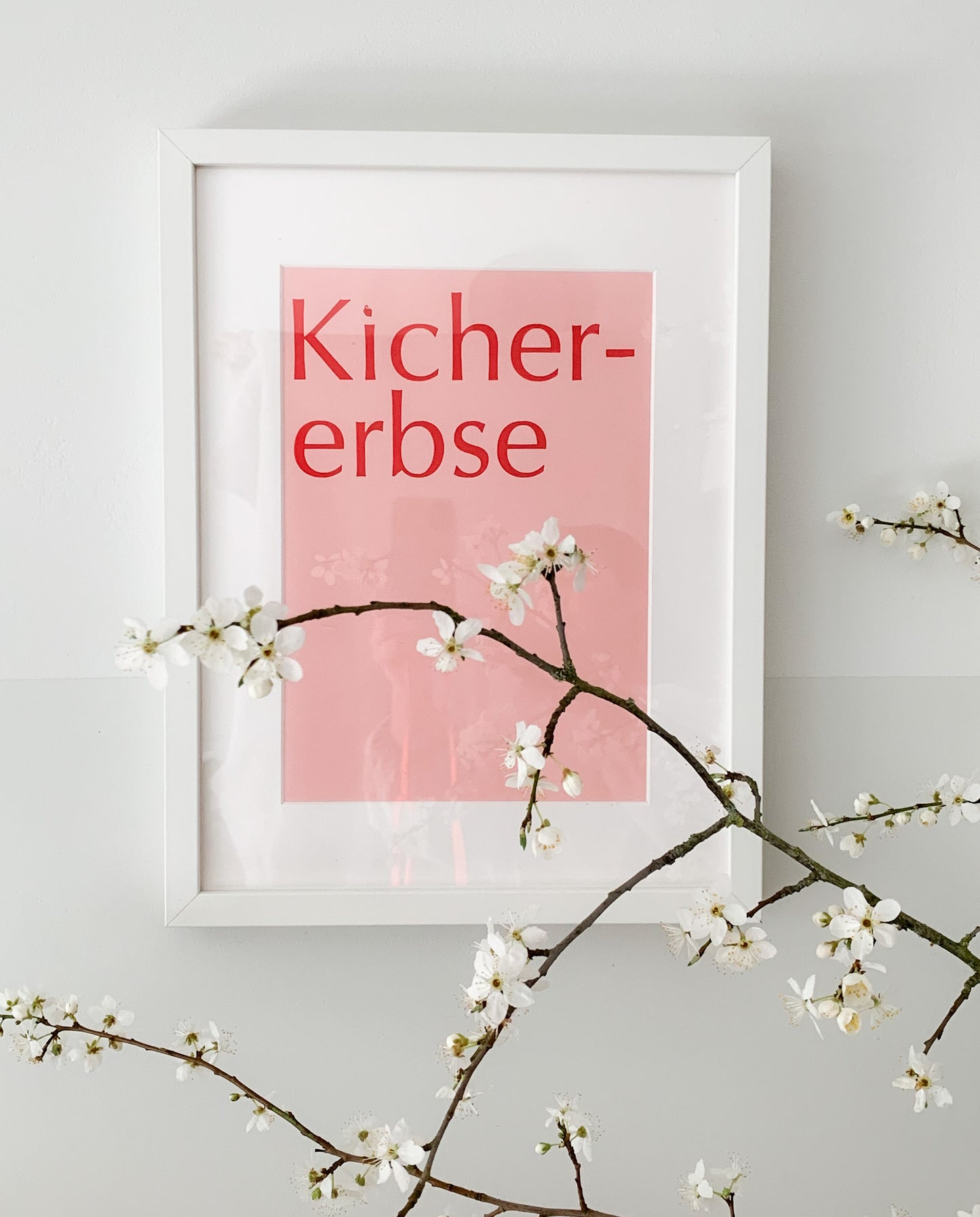 Siebdruck "Kichererbse"