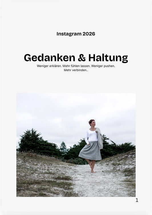 Booklet Instagram 2026 (Gedanken & Haltung)