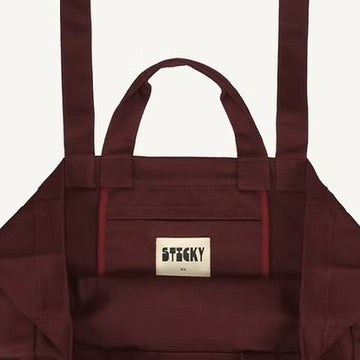 canvas shopper | fig + bubblegum