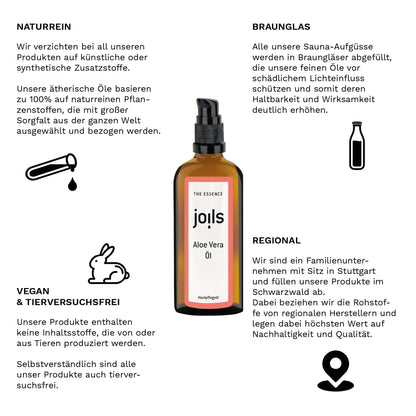 Aloe Vera Öl