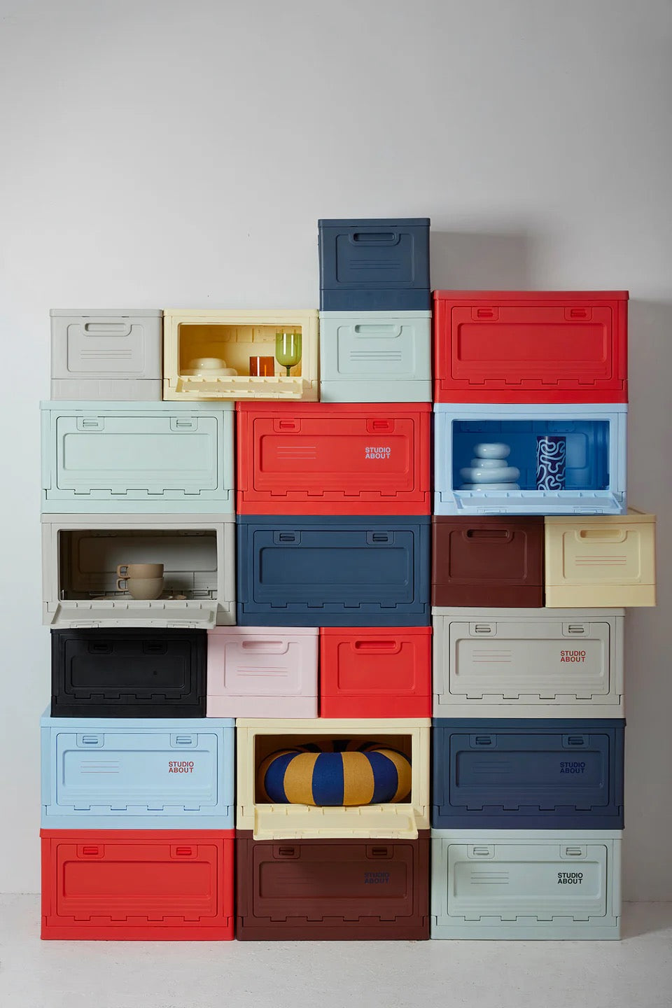 BOX, MITTEL, HELLGELB