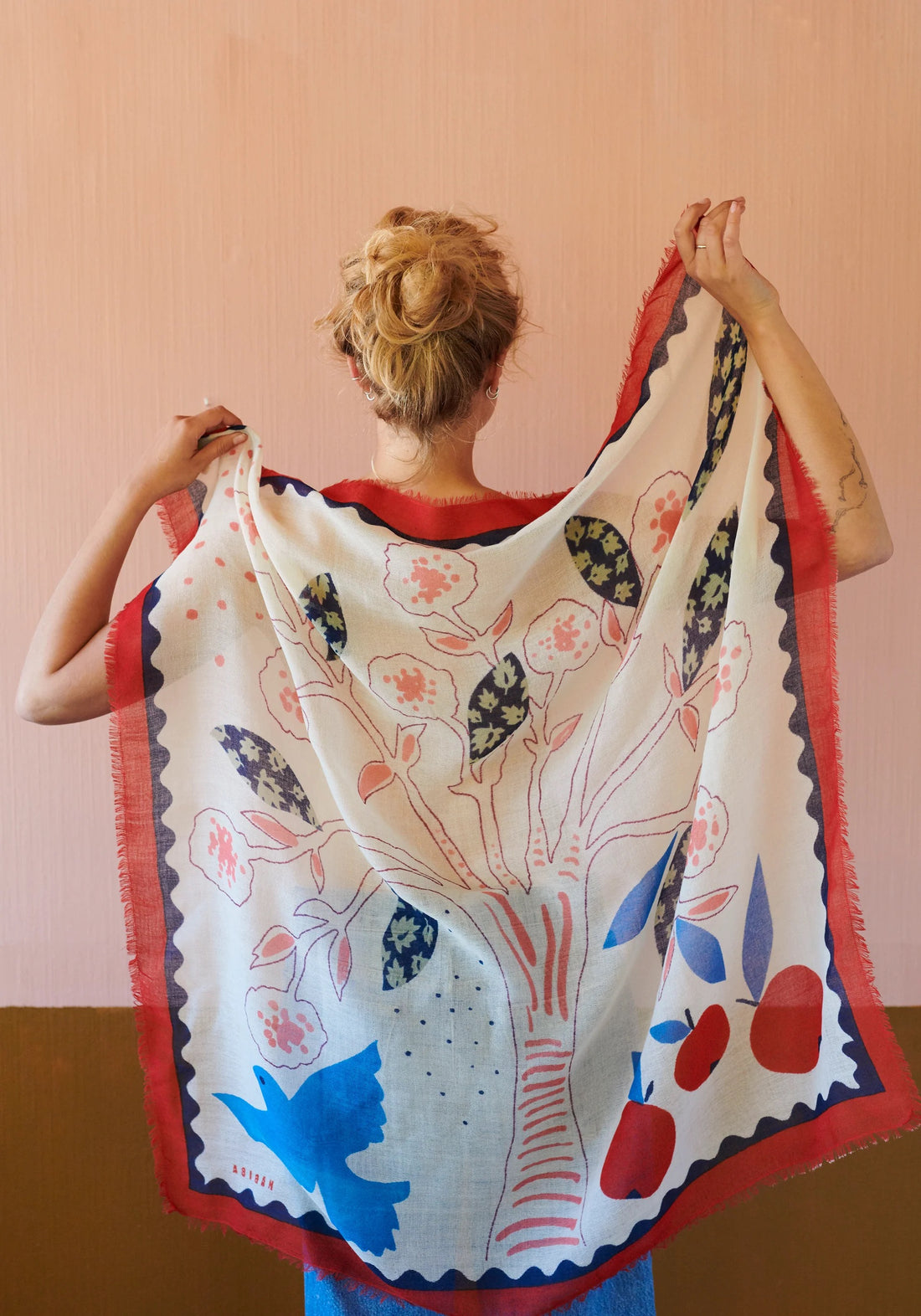 BOHEMIA SCARF - PISTACIO