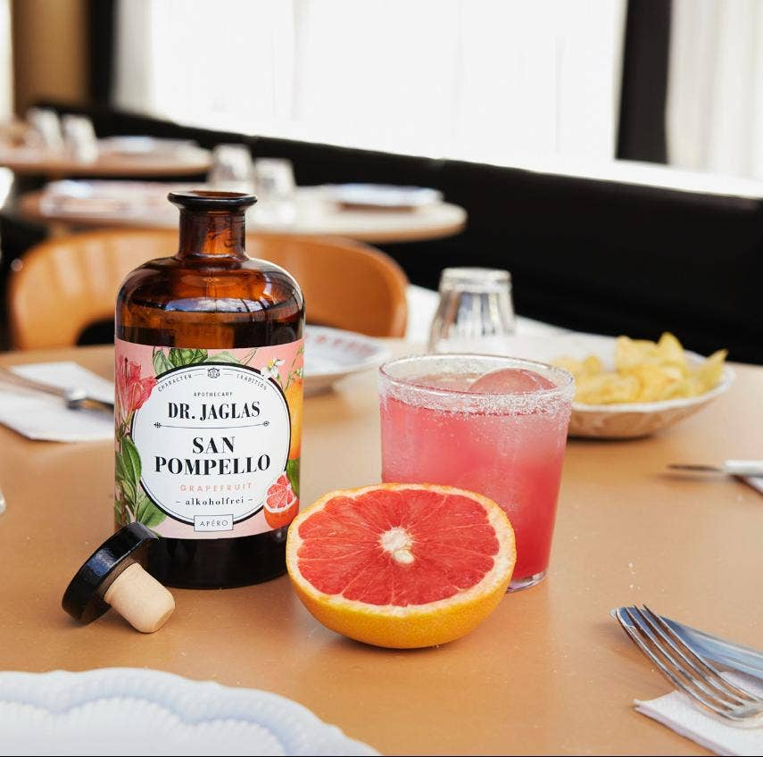 San Pompello, alkoholfreier Aperitif, Spirituose