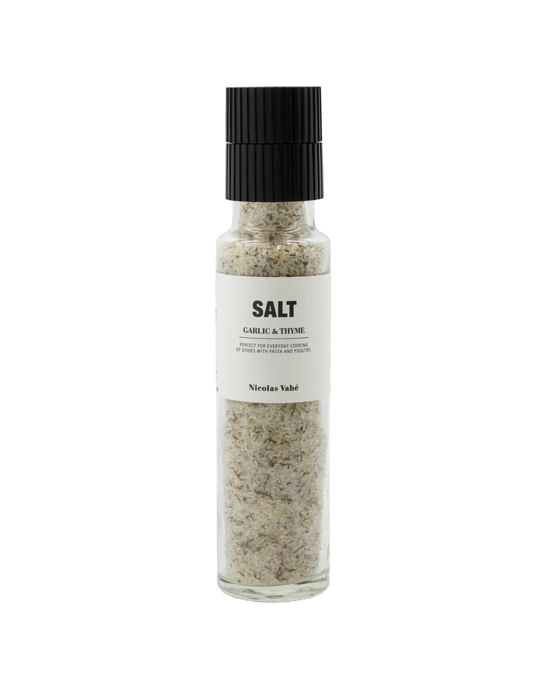 Salz, Knoblauch und Thymian