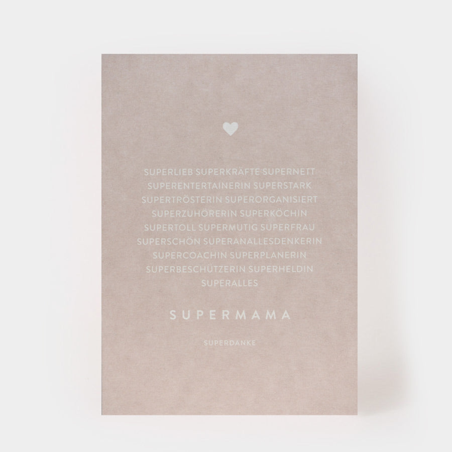 SUPERMAMA Postkarte