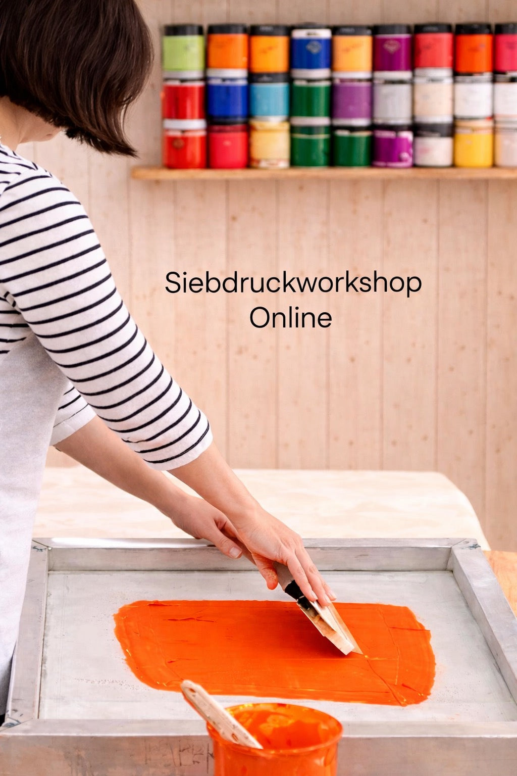 Siebdruckworkshop Online mit Miriam