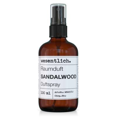 Duftspray 100ml - Raumduft zum Versprühen Sandalwood