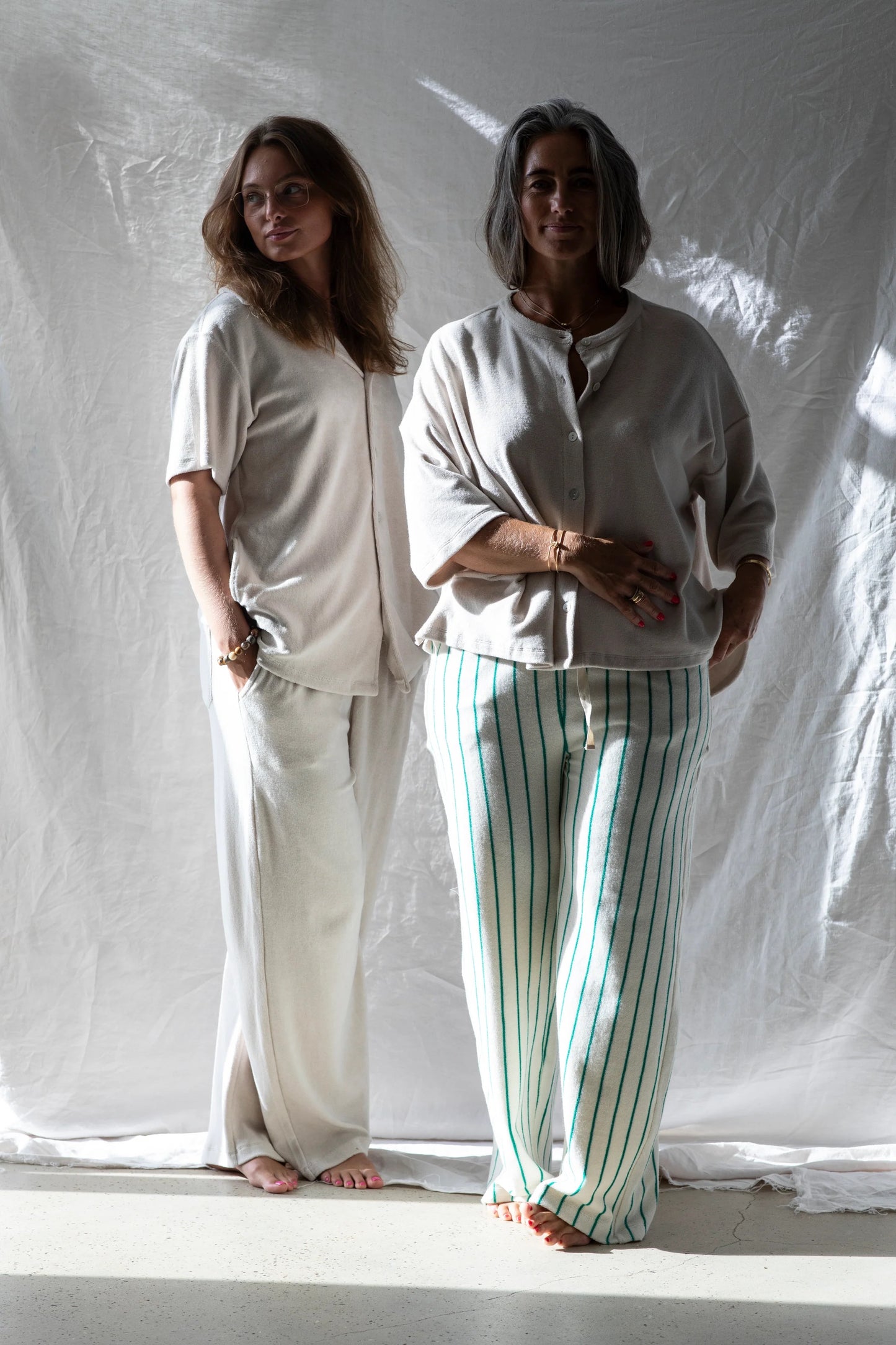 Frottee-Oversize-Hemd ''moonbeam''