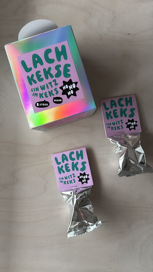 Lachkeks Box ''Ein weihnachtlicher Witz im Keks''