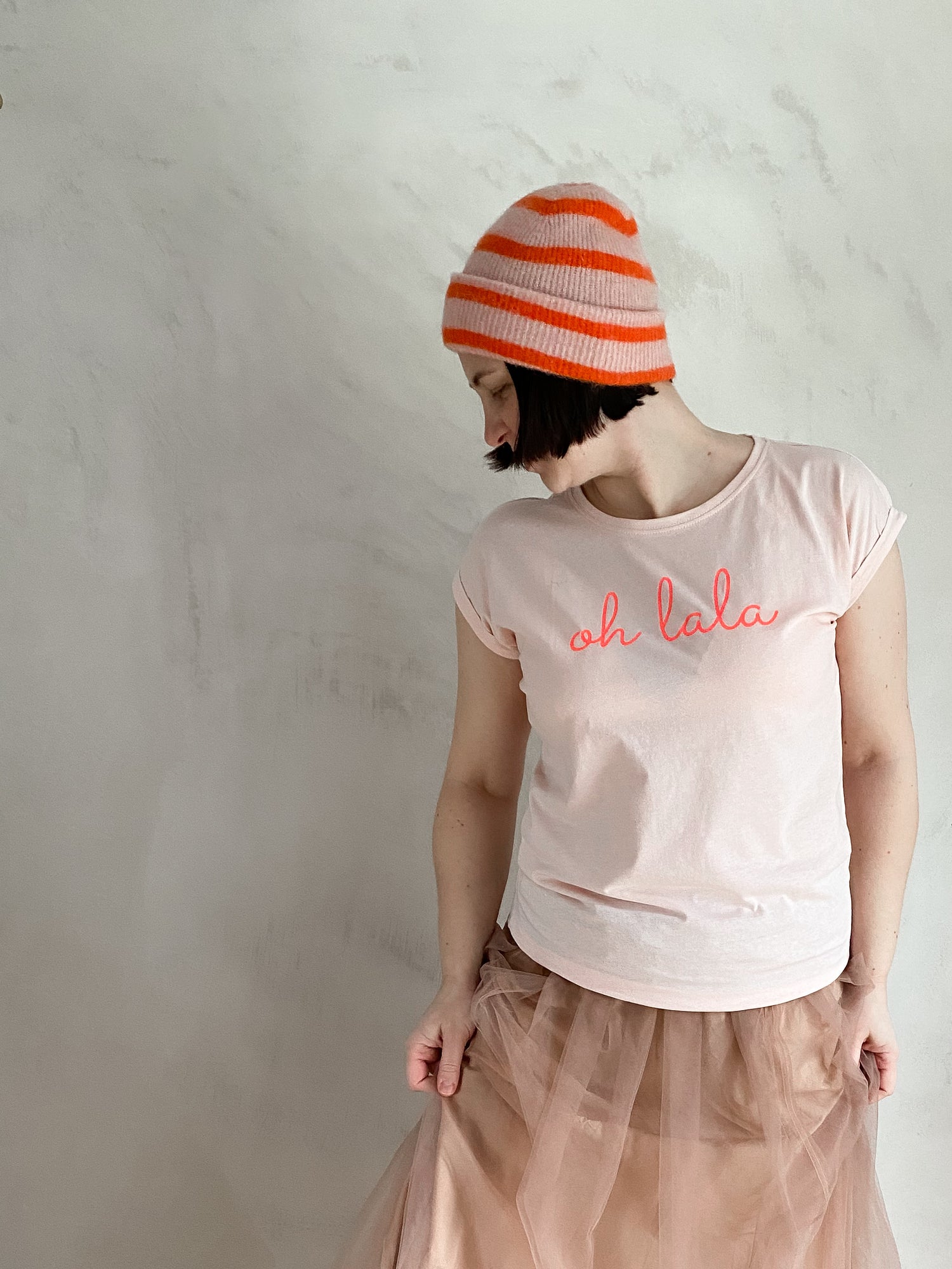 Unperfekt Perfekt Shirt "OH LALA" Shirt Rose