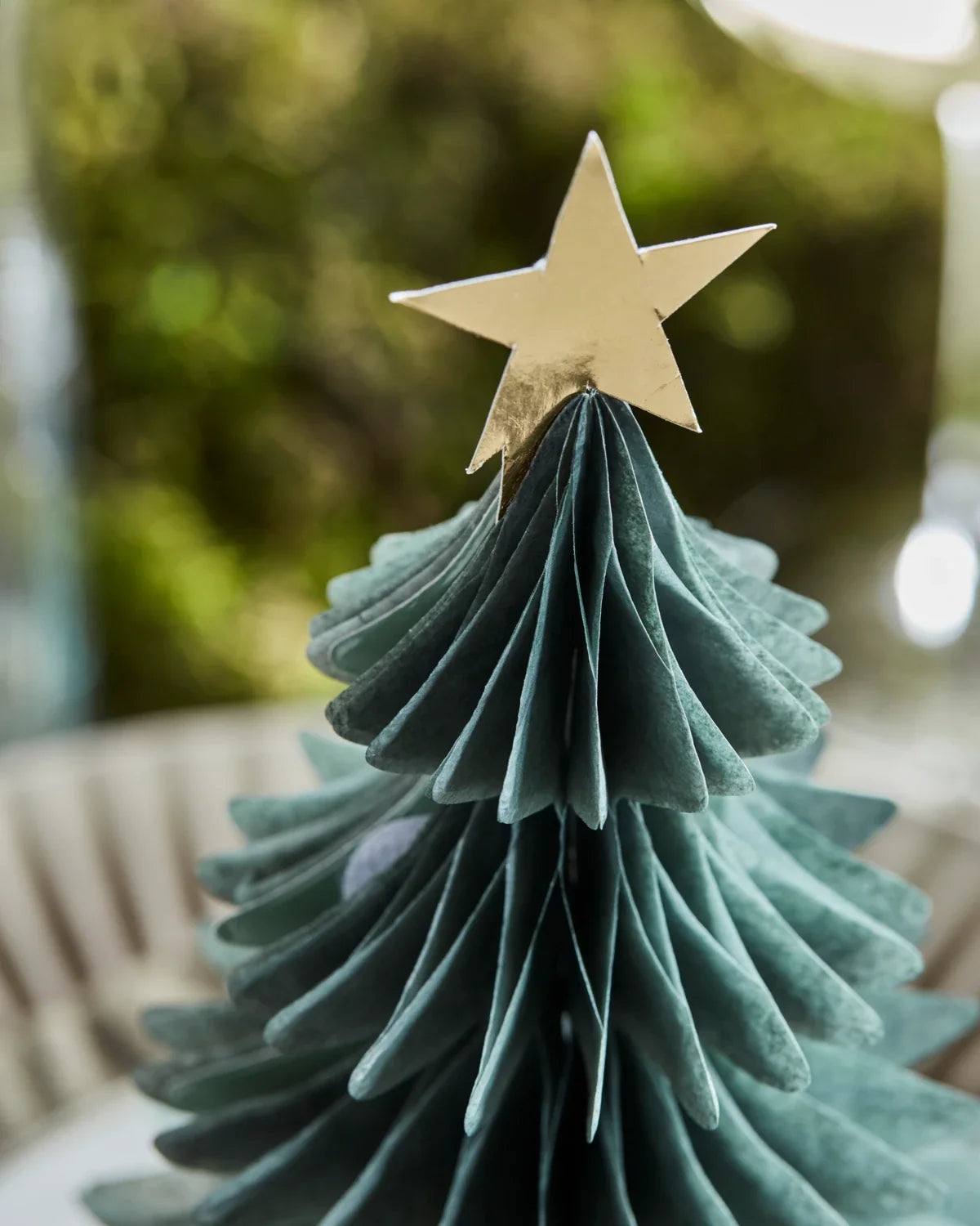 Weihnachtsbäume aus Papier, 3er-Set