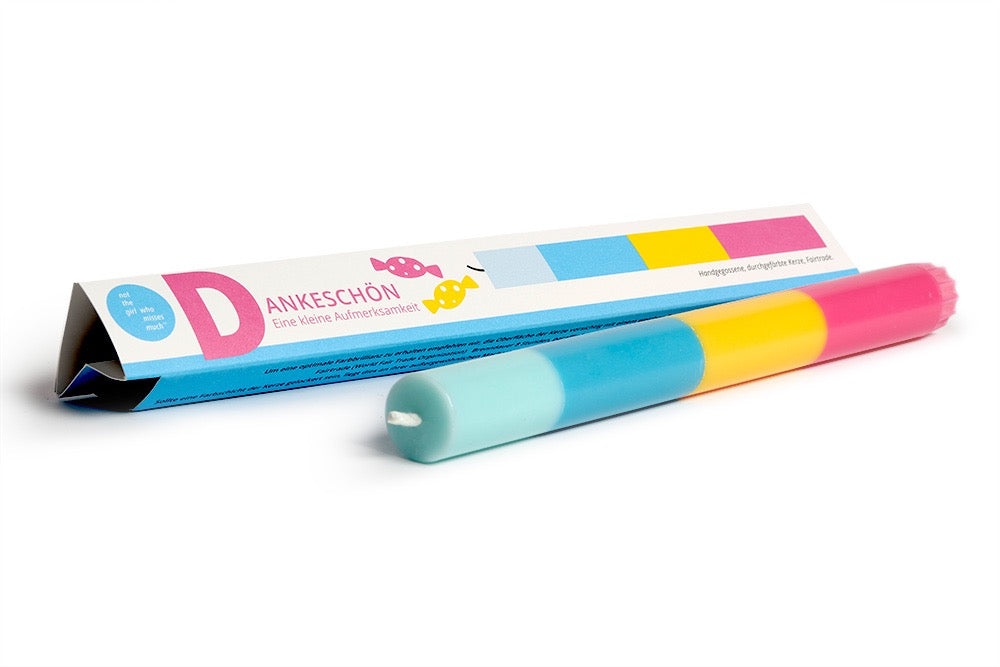 KERZE Dankeschön / Thanks