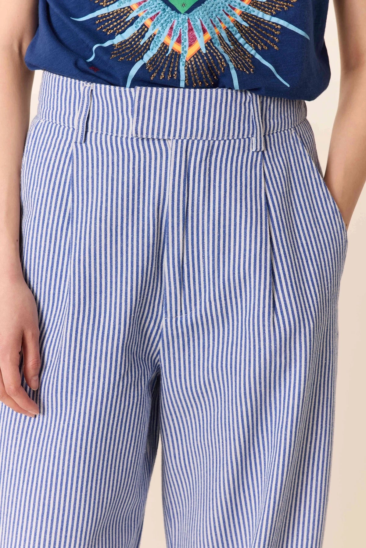 ARMINA STRPES PANTS