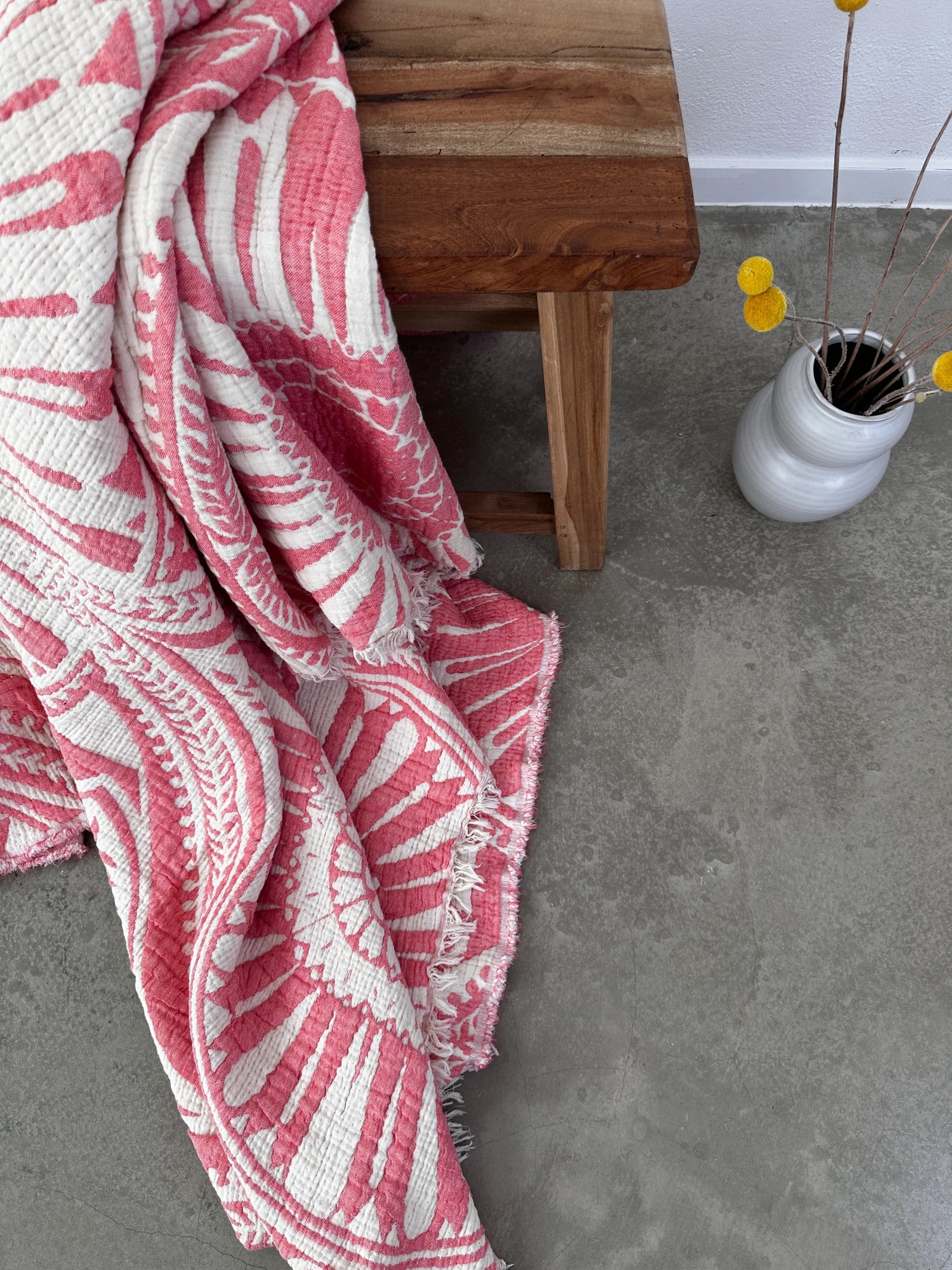 CALMA – Super weiche Musselin Decke