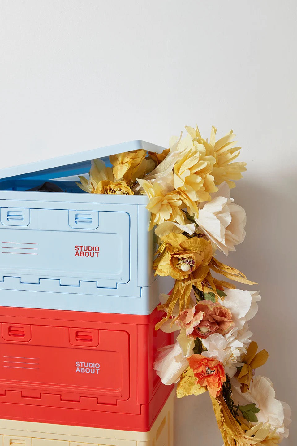 BOX, MITTEL, HELLGELB