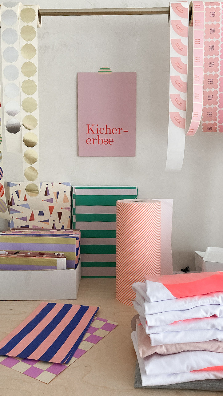 Siebdruck "Kichererbse"