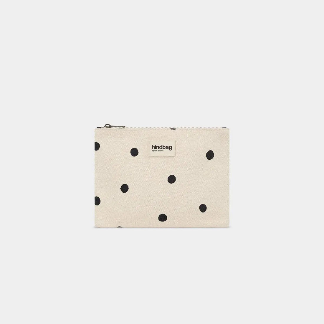 Täschchen Ema mit Punkten, ecru