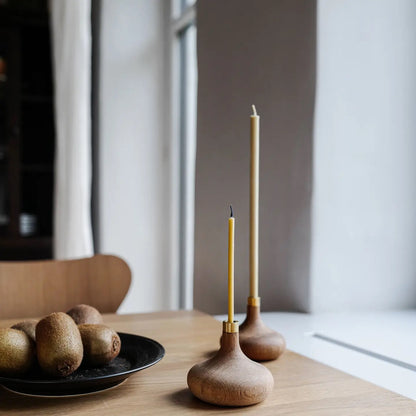 2 Bienenwachskerzen "Dinner Candles"